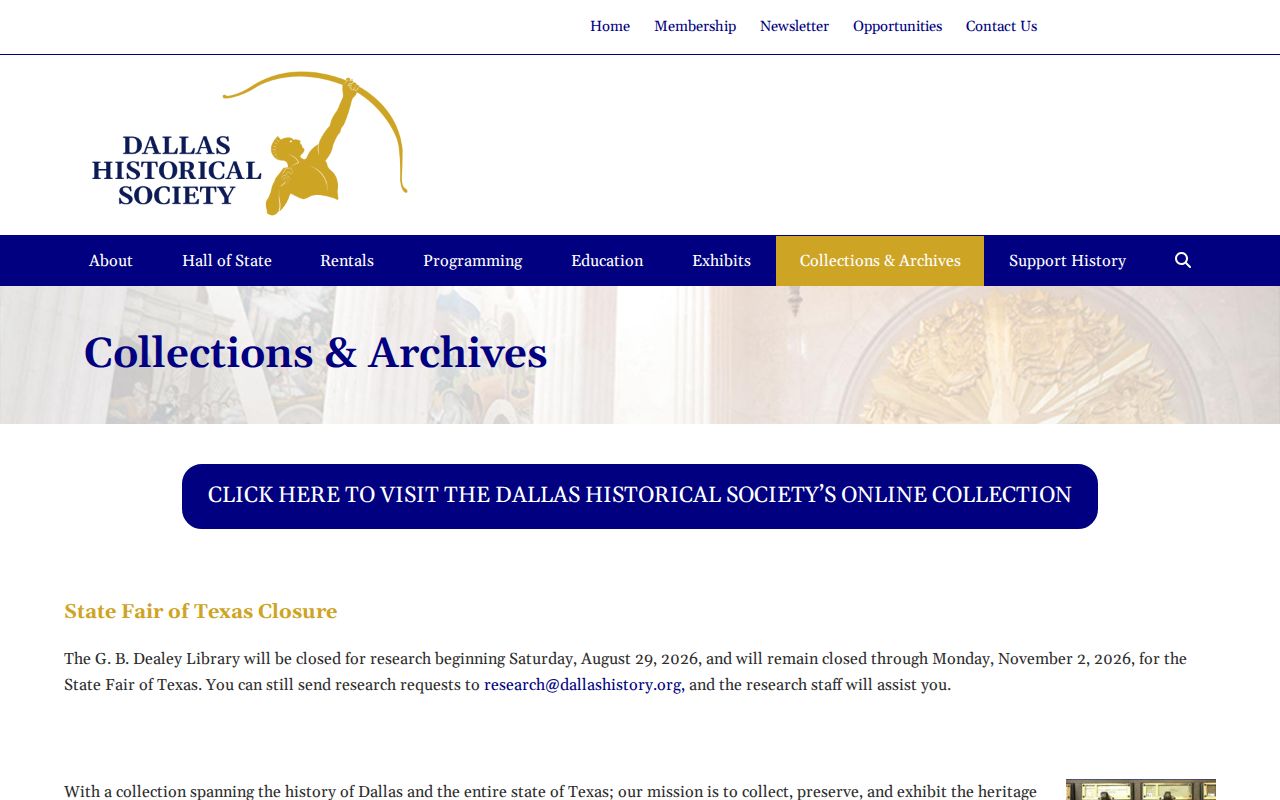 Duncanville city directory context in Dallas Historical Society collections