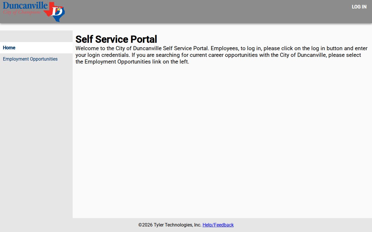 Duncanville residents directory Citizen Access permit portal