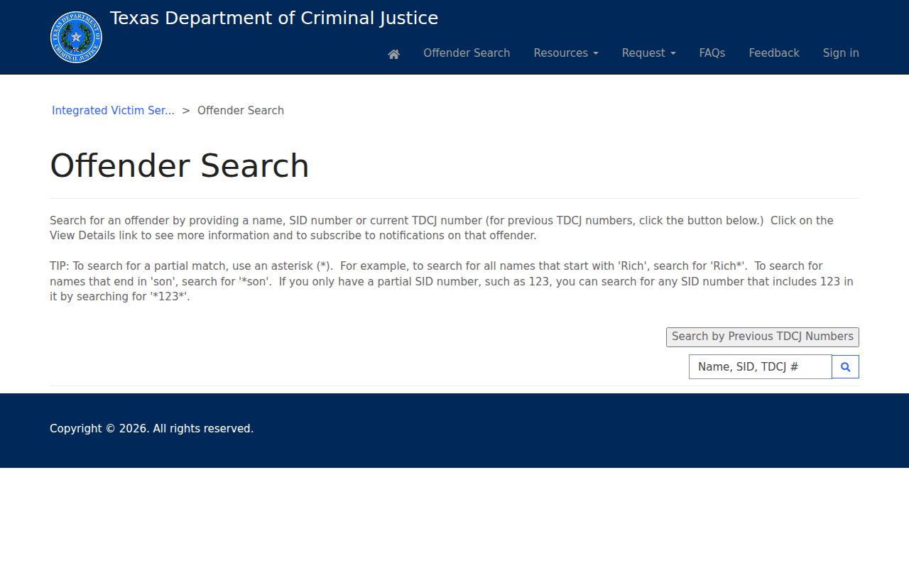 Duncanville residents directory TDCJ official search